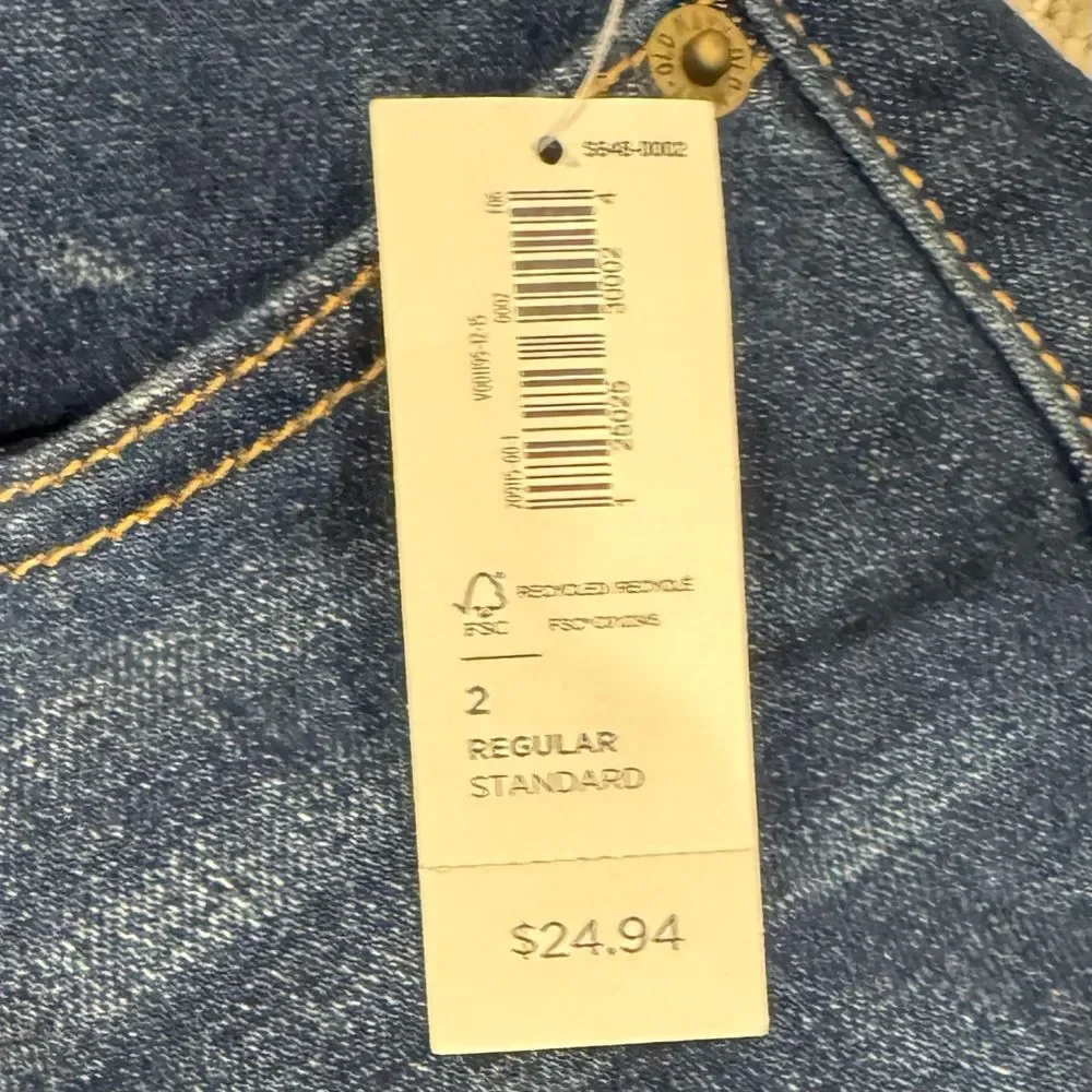 🔖 NWT Old Navy Curvy Blue Jean Shorts - 2